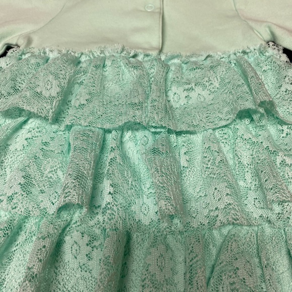 18 mos Mint long sleeved dress - Picture 2 of 2